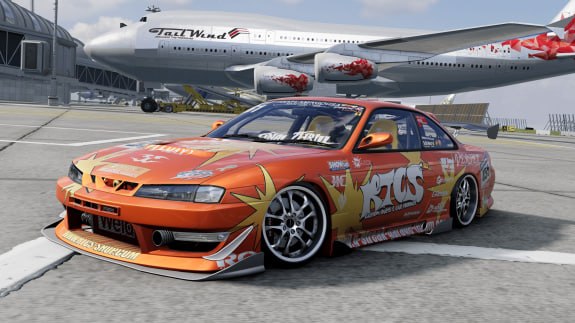 Мод Nissan Silvia S14 v1.0 (0.38.x) ДЛЯ BEAMNG.DRIVE