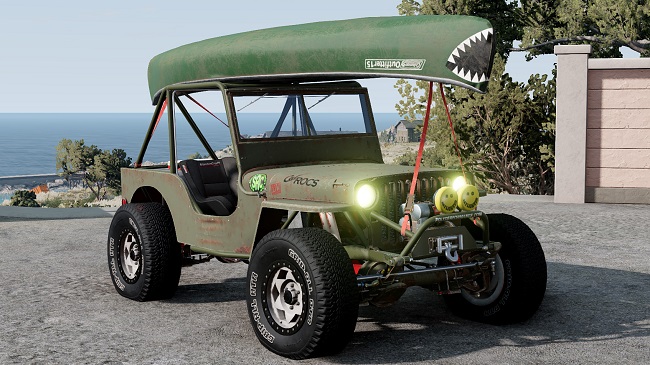 Мод Willys MB 1945 v1.0 (0.38.x) ДЛЯ BEAMNG.DRIVE