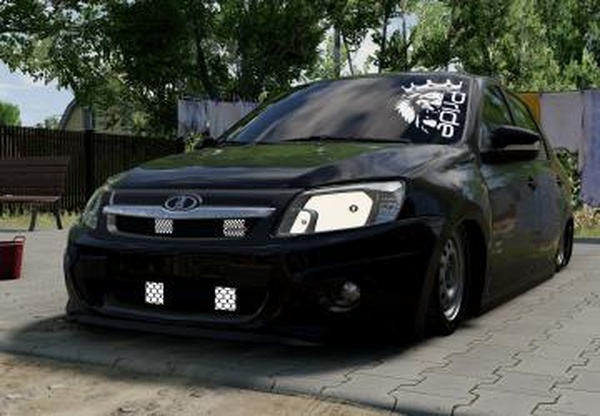 Мод Lada Granta v1.0 (0.38.x) ДЛЯ BEAMNG.DRIVE