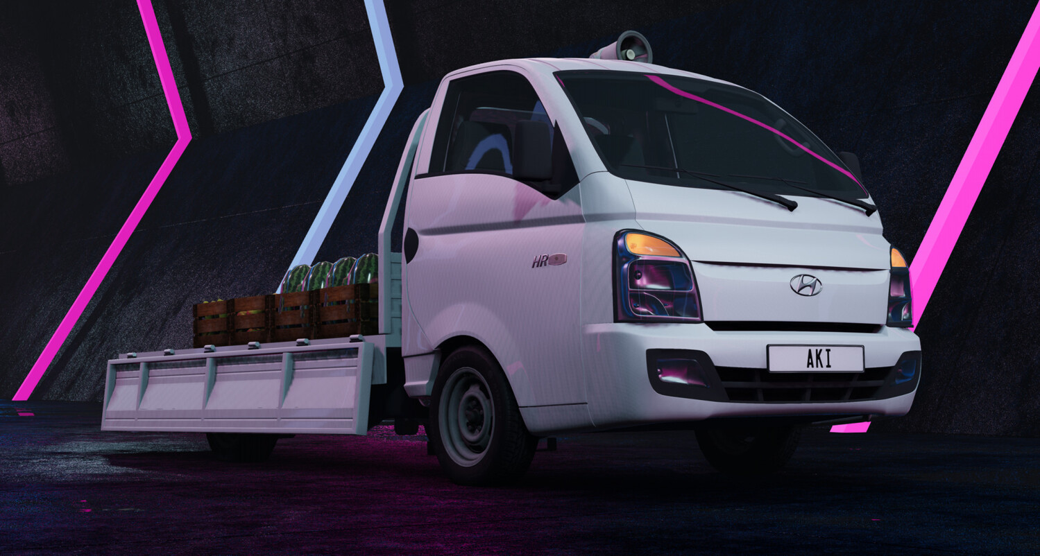 Мод Hyundai HR - H100 v1.2 (0.38.x) ДЛЯ BEAMNG.DRIVE