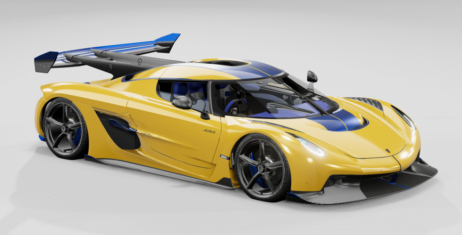 Мод Koenigsegg Jesko v1.0.1 (0.38.x) ДЛЯ...