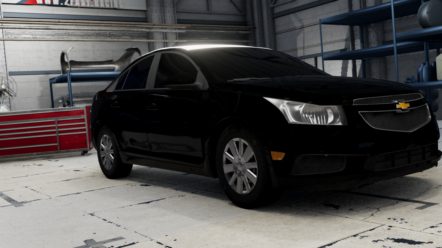 Мод Chevrolet Cruze LS 2023 v1.0 (0.38.x) ДЛЯ BEAMNG.DRIVE