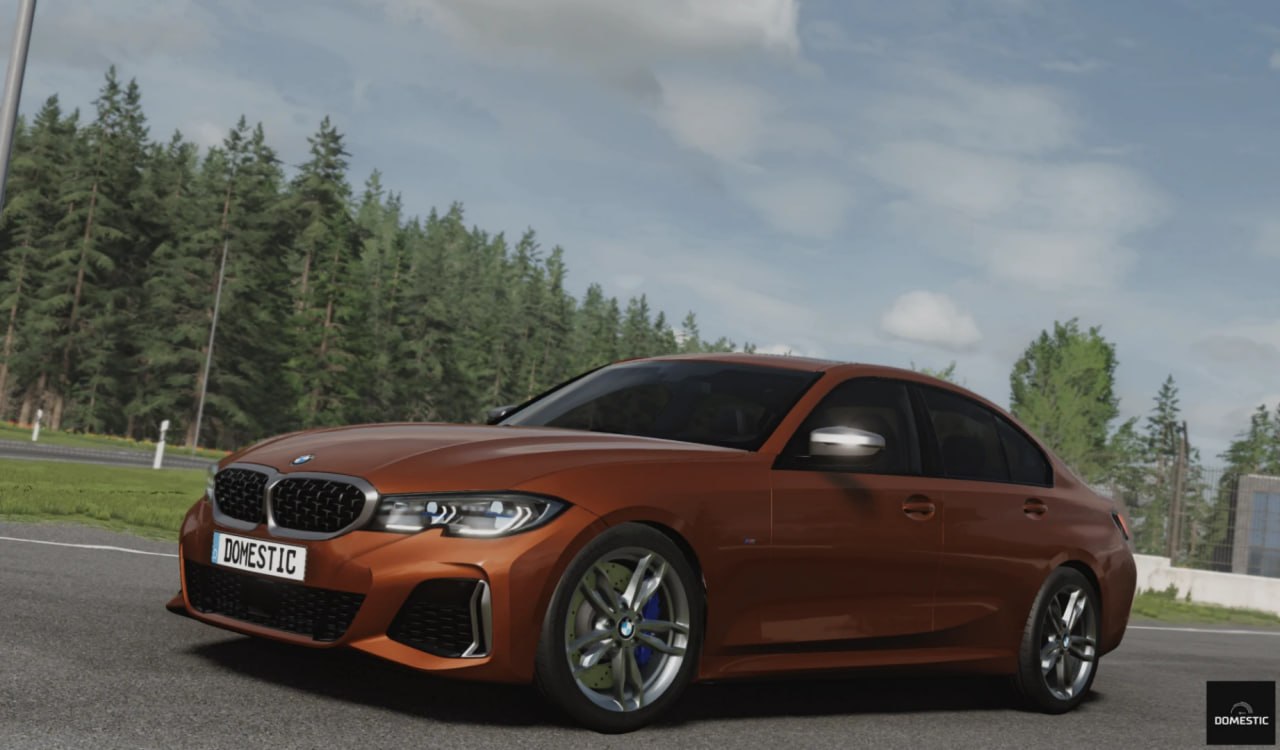Мод BMW M340i/330i G20 v1.2.1 (0.38.x) ДЛЯ BEAMNG.DRIVE