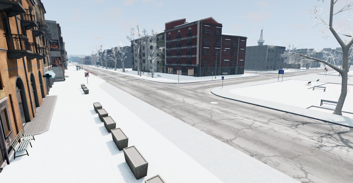 Мод Карта Poland - Winter v2.8 (0.38.x) ДЛЯ BEAMNG.DRIVE
