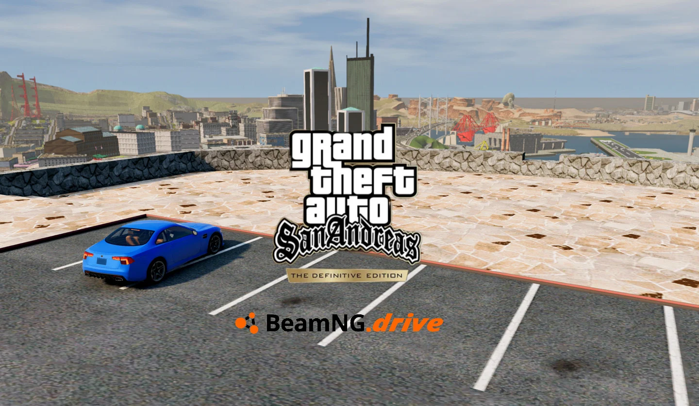Мод GTA San Andreas - The Definitive Edition v1.0 (0.38.x) ДЛЯ BEAMNG.DRIVE