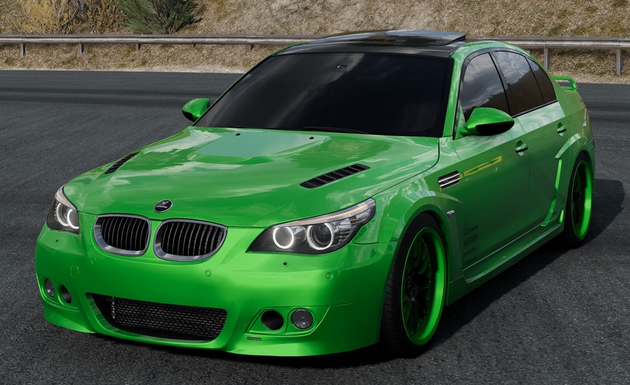 Мод BMW M5 E60/E61 v2.02 (0.38.x) ДЛЯ BEAMNG.DRIVE