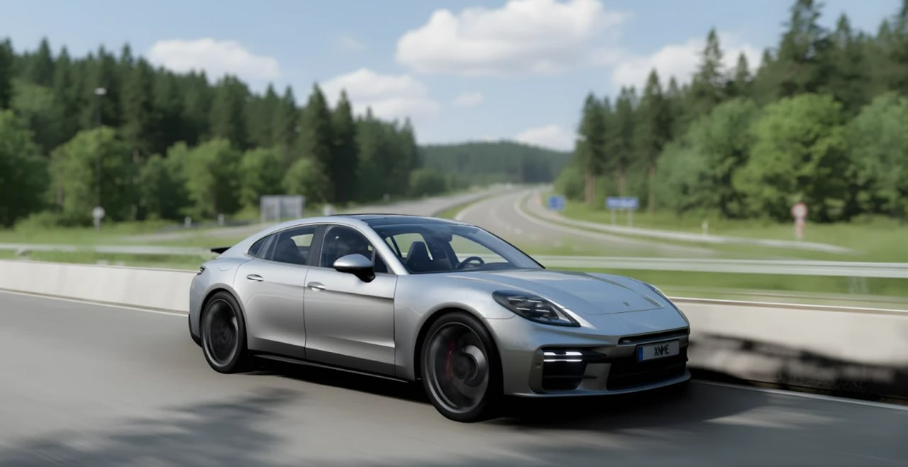 Мод Porsche Panamera G3 v1.2 (0.38.x) ДЛЯ BEAMNG.DRIVE