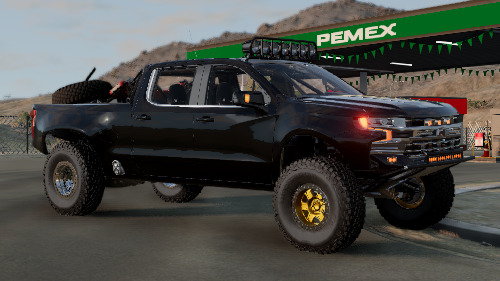 Мод Silverado Prerunner 2023 v1.0 (0.38.x) ДЛЯ BEAMNG.DRIVE