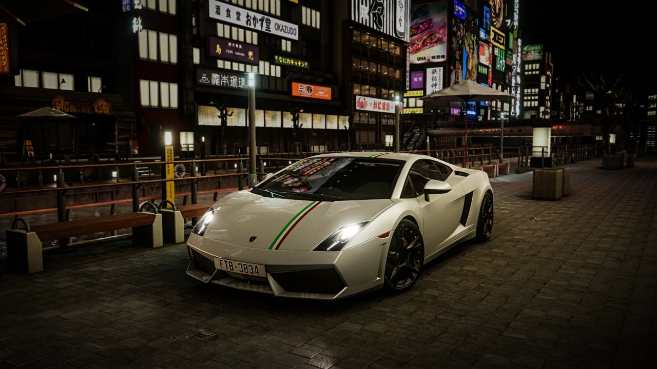 Мод Lamborghini Gallardo v1.3 (0.38.x) ДЛЯ BEAMNG.DRIVE