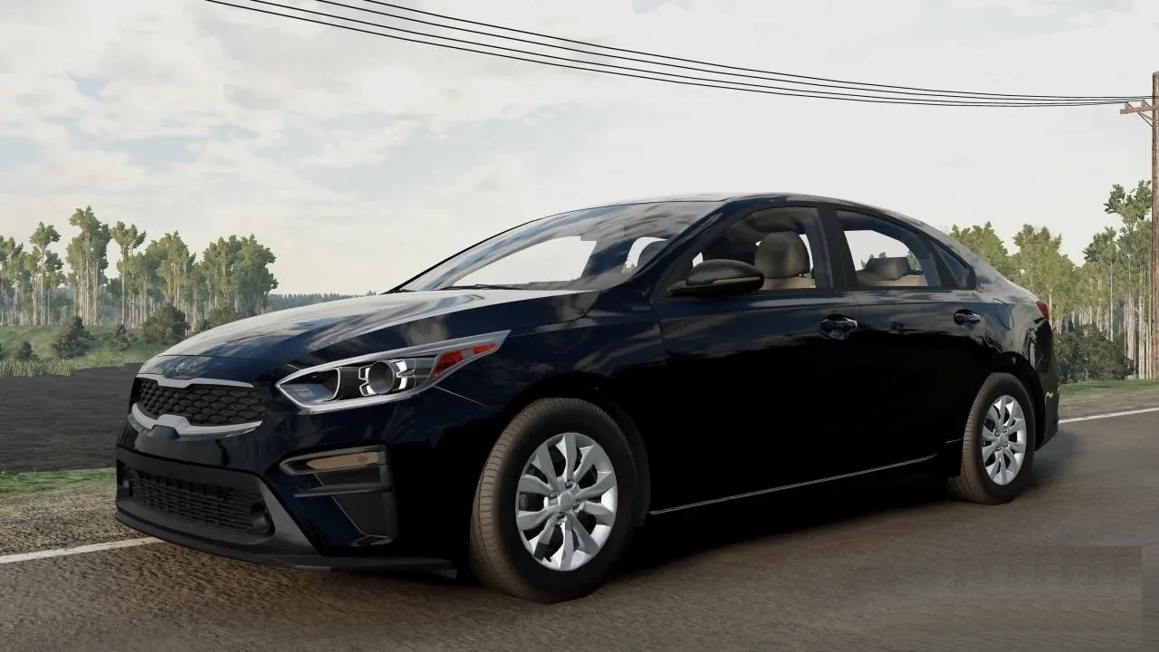 Мод Kia Cerato 2018-2022 v1.0 (0.38.x) ДЛЯ BEAMNG.DRIVE