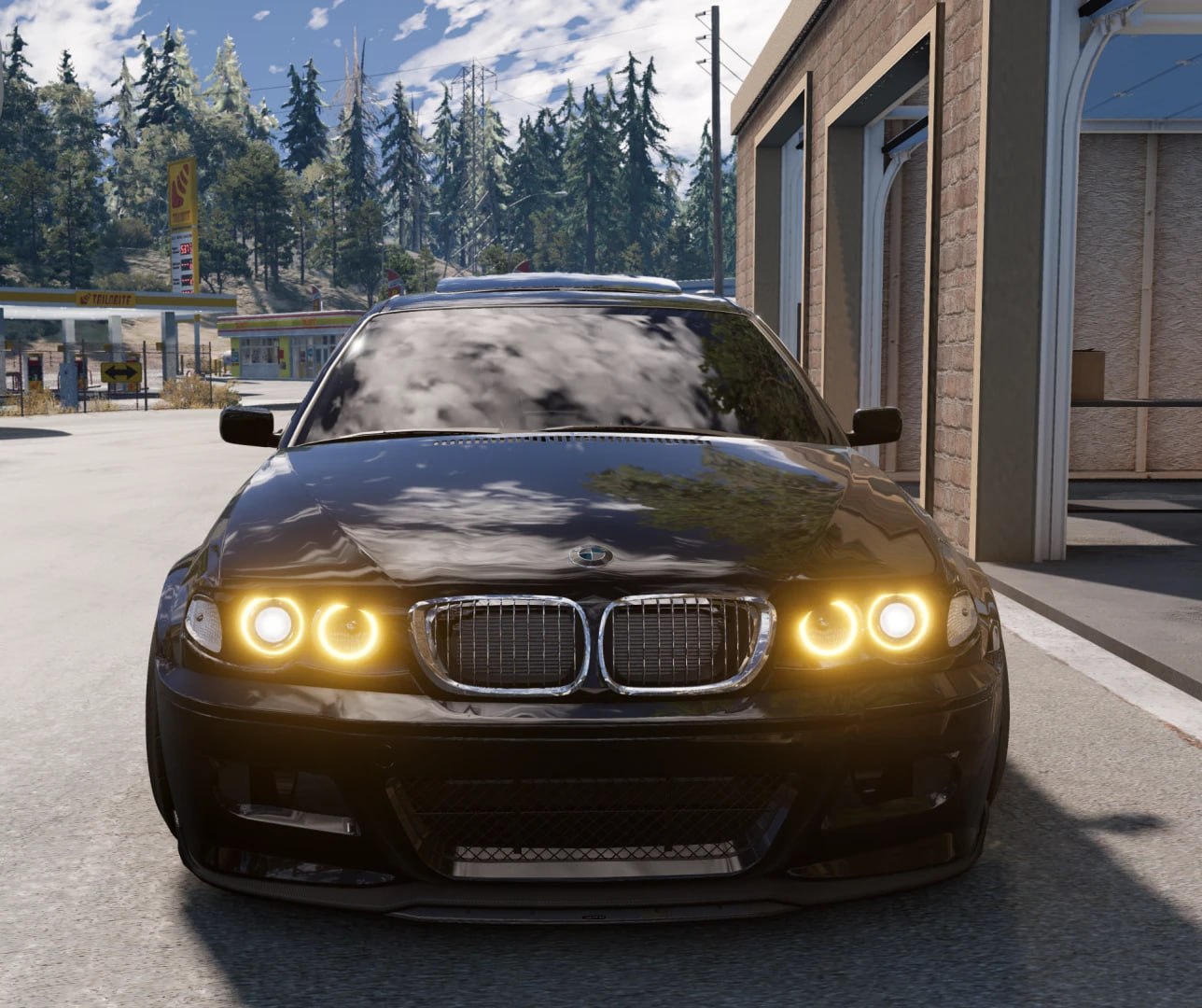 Мод BMW 3-Series E46 v1.0 (0.38.x) ДЛЯ BEAMNG.DRIVE