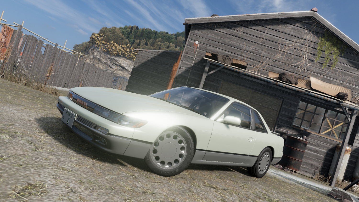 Мод Nissan Silvia S13 v1.0 (0.38.x) ДЛЯ BEAMNG.DRIVE