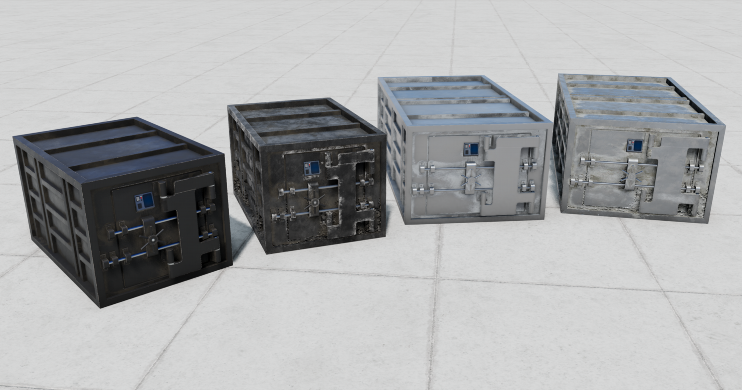 Мод Cash Vault - Пак Сейфов v1.0 (0.38.x) ДЛЯ BEAMNG.DRIVE