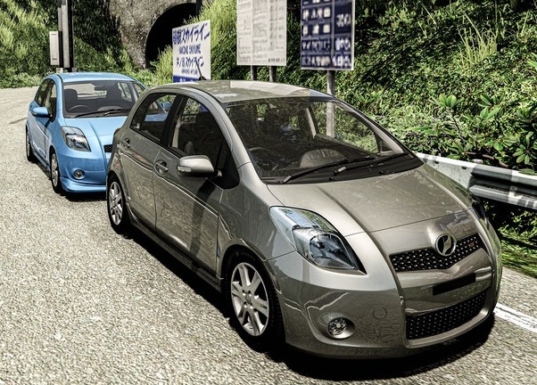 Мод Toyota Vitz RS XP90 v1.2.1 (0.38.x) ДЛЯ BEAMNG.DRIVE