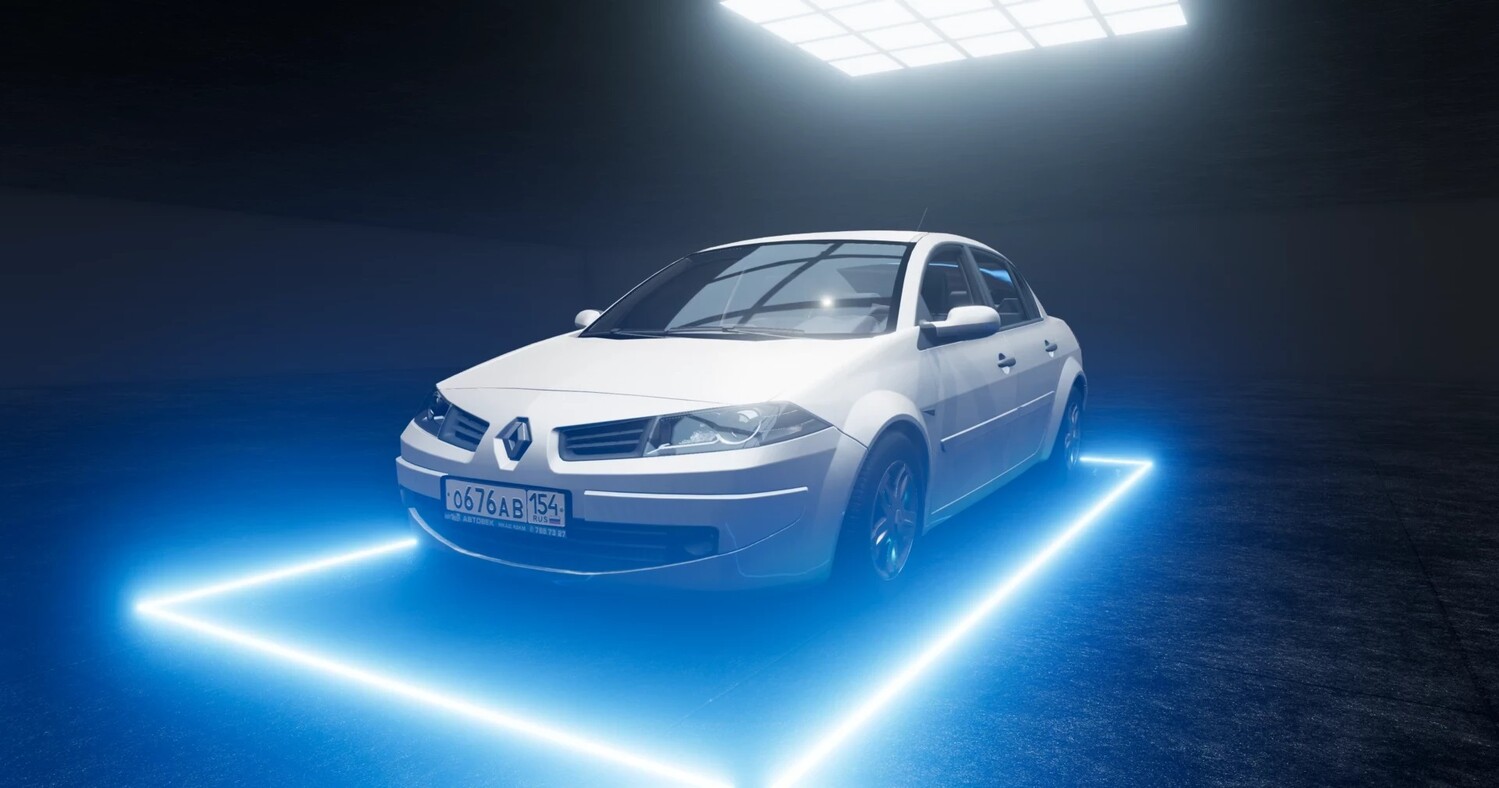 Мод Renault Megane ll v1.0 (0.38.x) ДЛЯ BEAMNG.DRIVE