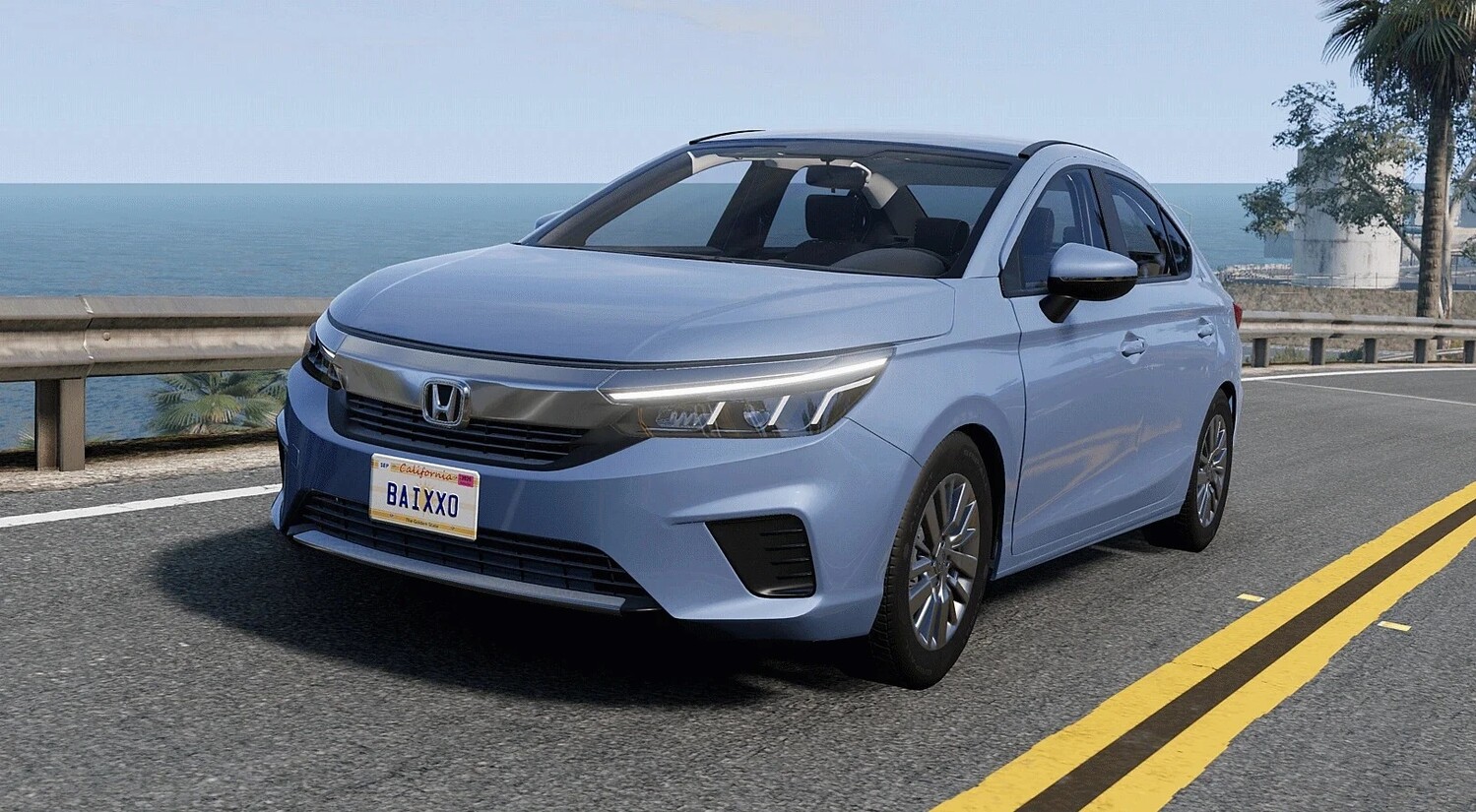Мод Honda City VII Pack v1.3 (0.38.x) ДЛЯ BEAMNG.DRIVE