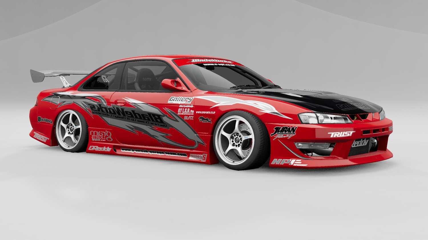 Мод Nissan Silvia S14 v1.0 (0.38.x) ДЛЯ BEAMNG.DRIVE