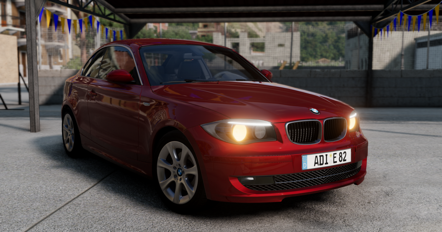 Мод BMW 1M E82 1-Series v1.0 (0.38.x) ДЛЯ BEAMNG.DRIVE