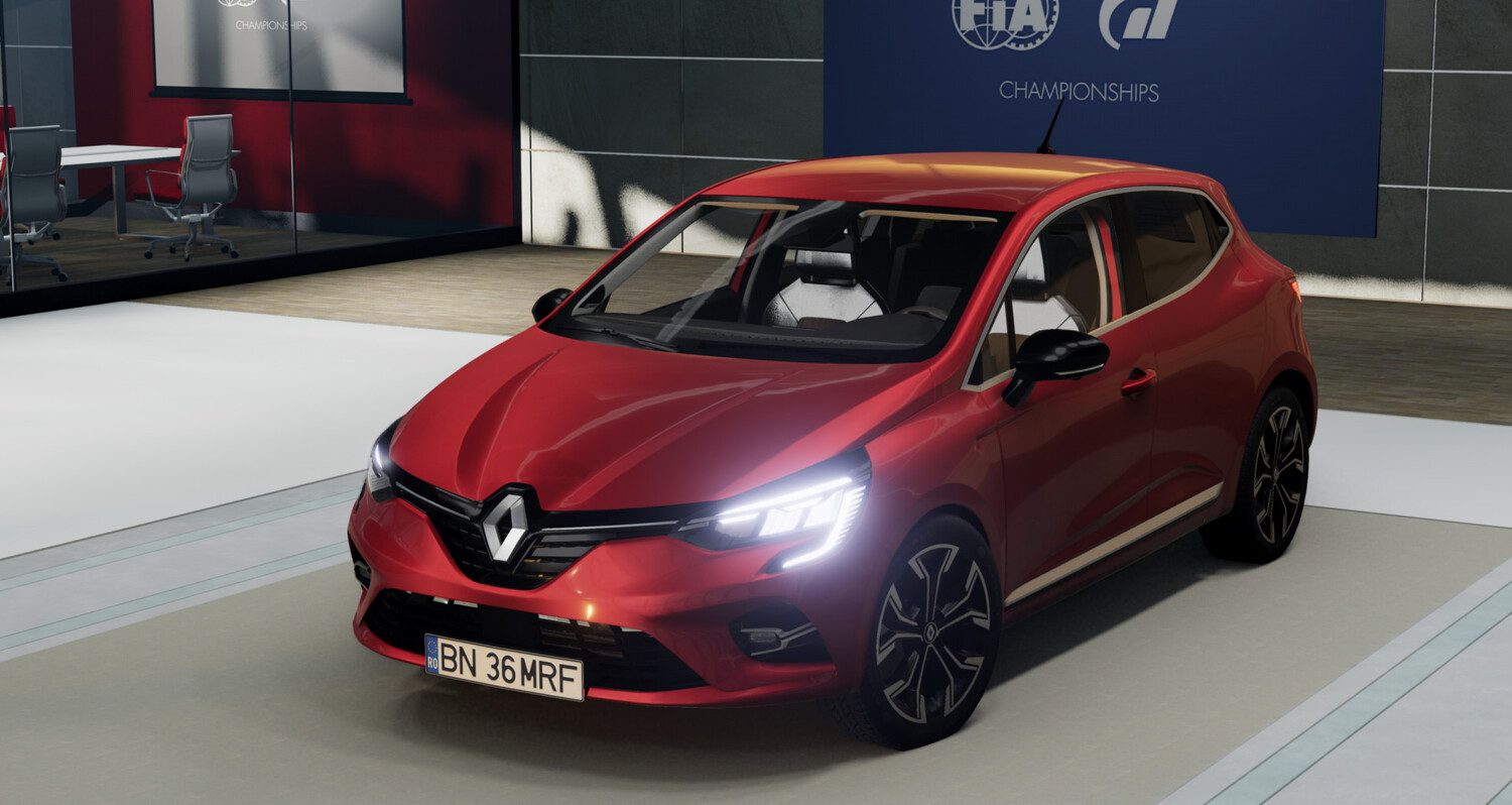 Мод Renault Clio V 2019-2023 v1.0 (0.38.x) ДЛЯ BEAMNG.DRIVE