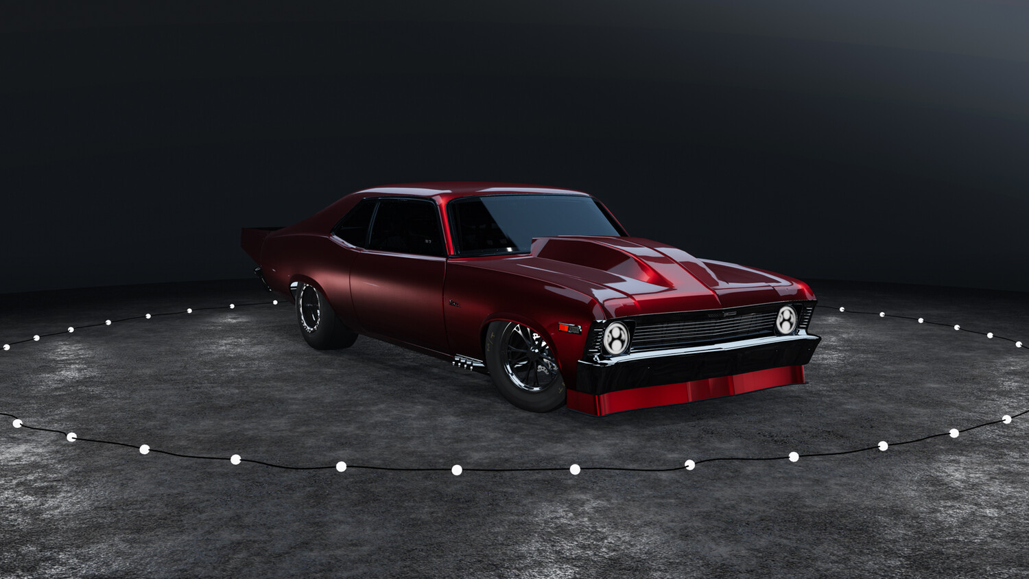 Мод Chevrolet Nova 1969 Drag v1.0 (0.38.x) ДЛЯ BEAMNG.DRIVE