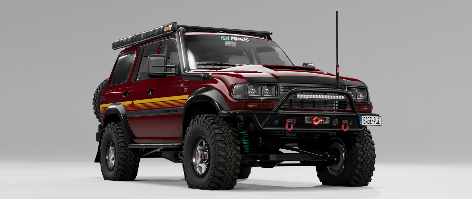Мод Toyota Land Cruiser J80 Wagon 4x4 v1.2.9 (0.38.x) ДЛЯ BEAMNG.DRIVE