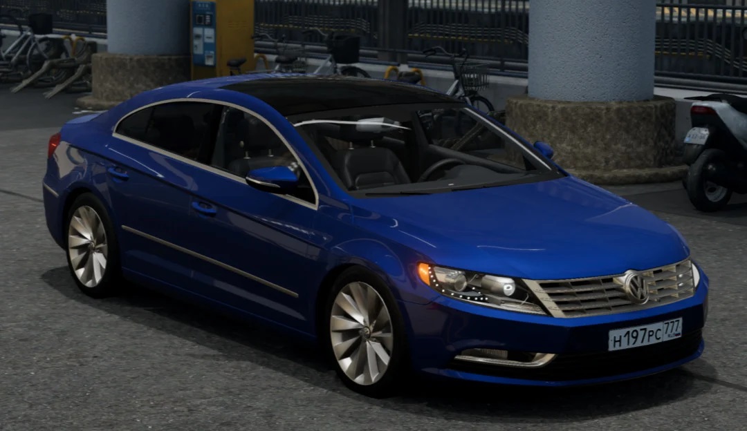 Мод Volkswagen Passat CC v3.1.1 (0.38.x) ДЛЯ BEAMNG.DRIVE