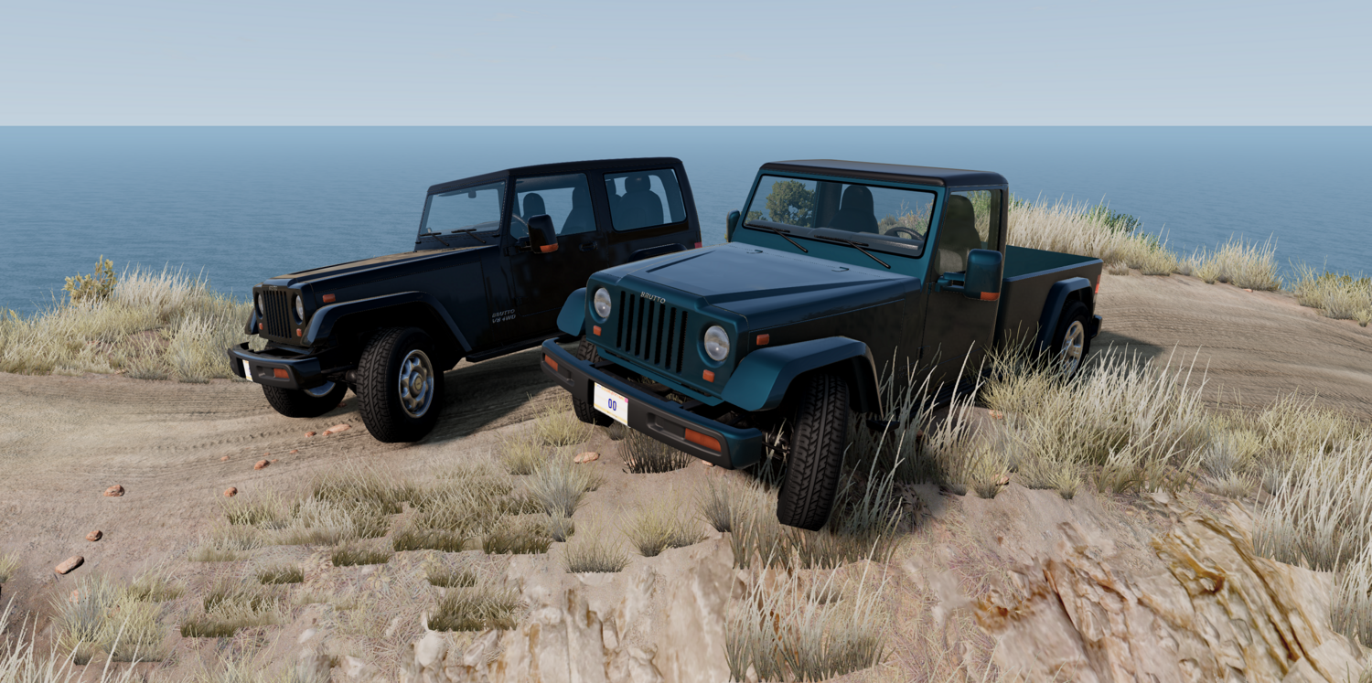 Мод 1984-2013 Brutto Grander & Myrmidon v2/1.3.0 (0.38.x) ДЛЯ BEAMNG.DRIVE