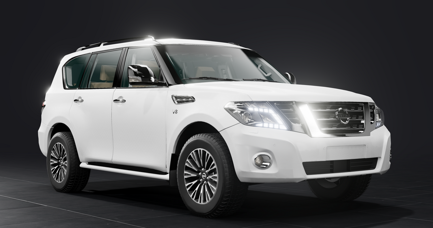 Мод Nissan Patrol Y62 v1.0 (0.38.x) ДЛЯ BEAMNG.DRIVE