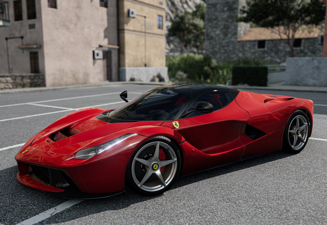 Мод Ferrari LaFerrari v1.1.1 (0.38.x) ДЛЯ BEAMNG.DRIVE