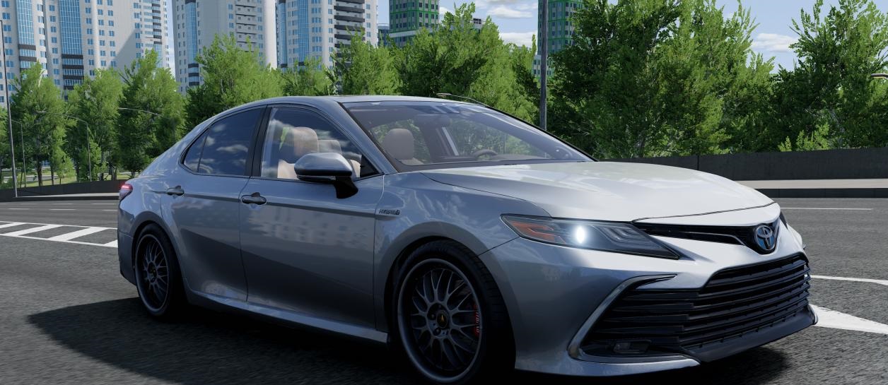 Мод Toyota Camry Hybrid 2023 v2.0 (0.38.x) ДЛЯ BEAMNG.DRIVE