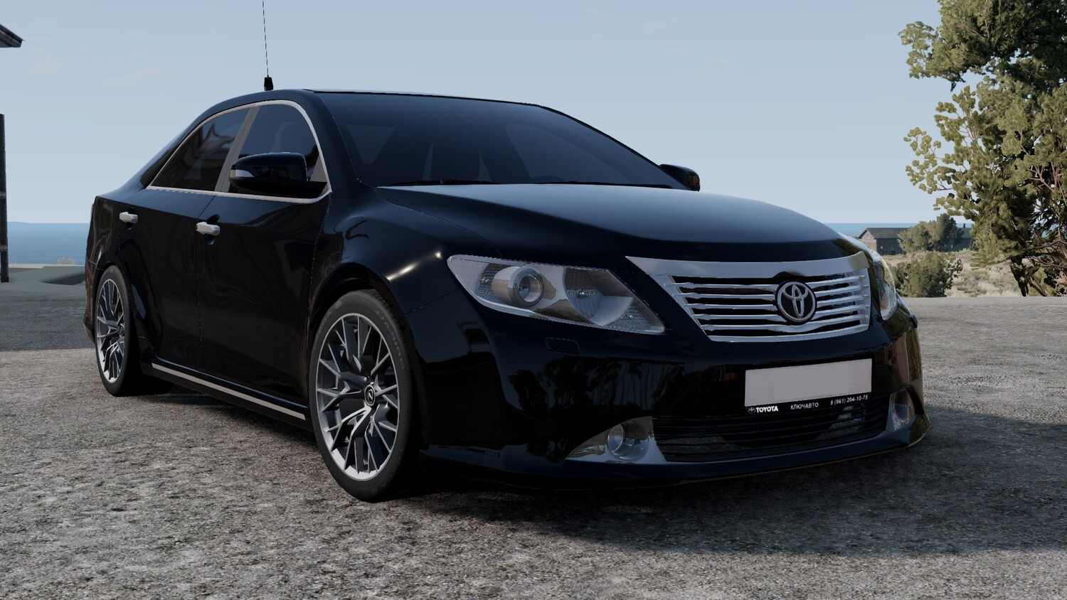 Мод Toyota Camry XV50 v1.0 (0.38.x) ДЛЯ BEAMNG.DRIVE