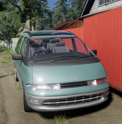 Мод Toyota Estima Lucida v0.1 (0.38.x) ДЛЯ BEAMNG.DRIVE