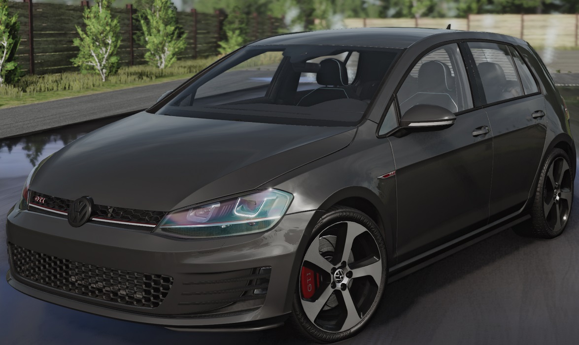 Мод Volkswagen MK7 v1.0 (0.38.x) ДЛЯ BEAMNG.DRIVE
