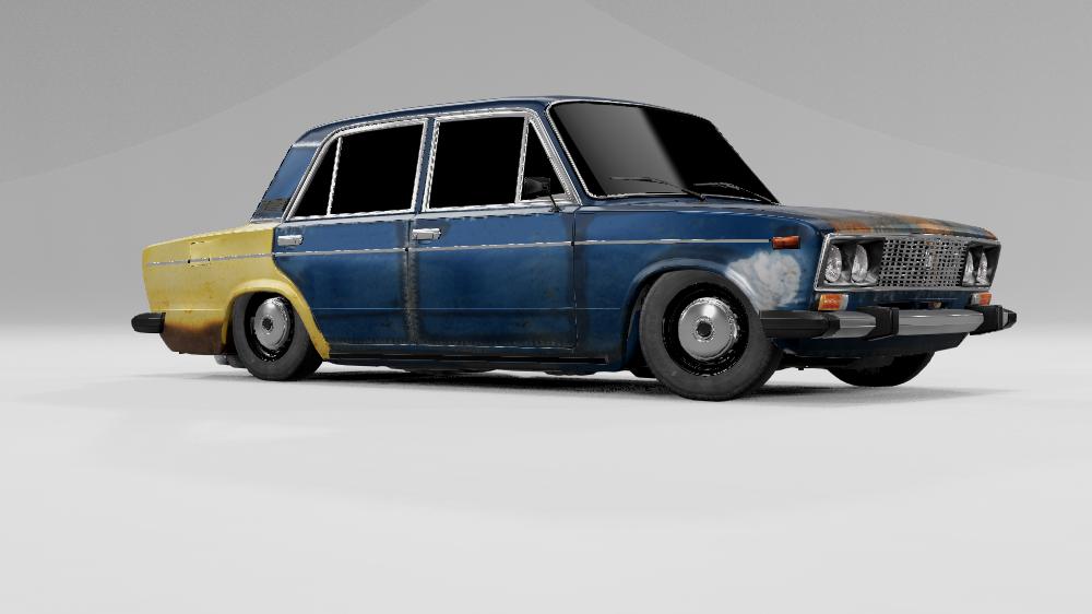 Мод ВАЗ-2106 v1.0 (0.38.x) ДЛЯ BEAMNG.DRIVE