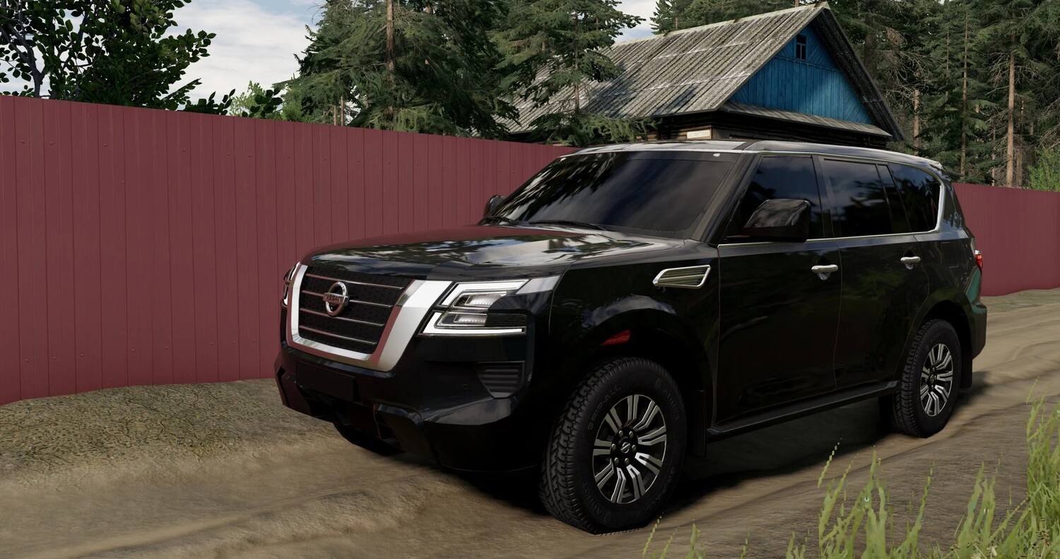 Мод Nissan Patrol (UAE4) 2020 v1.0 (0.38.x) ДЛЯ BEAMNG.DRIVE