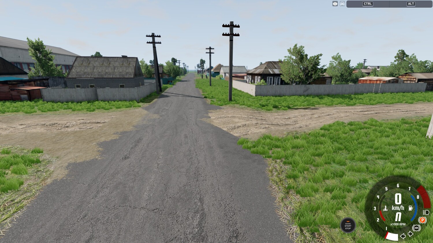 Мод Карта Поселок СХП Ильинка v1.5 (0.38.x) ДЛЯ BEAMNG.DRIVE