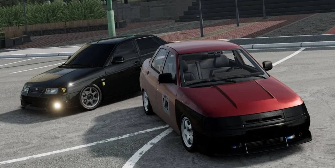 Мод ВАЗ-2110 v1.1.1 (0.38.x) ДЛЯ BEAMNG.DRIVE