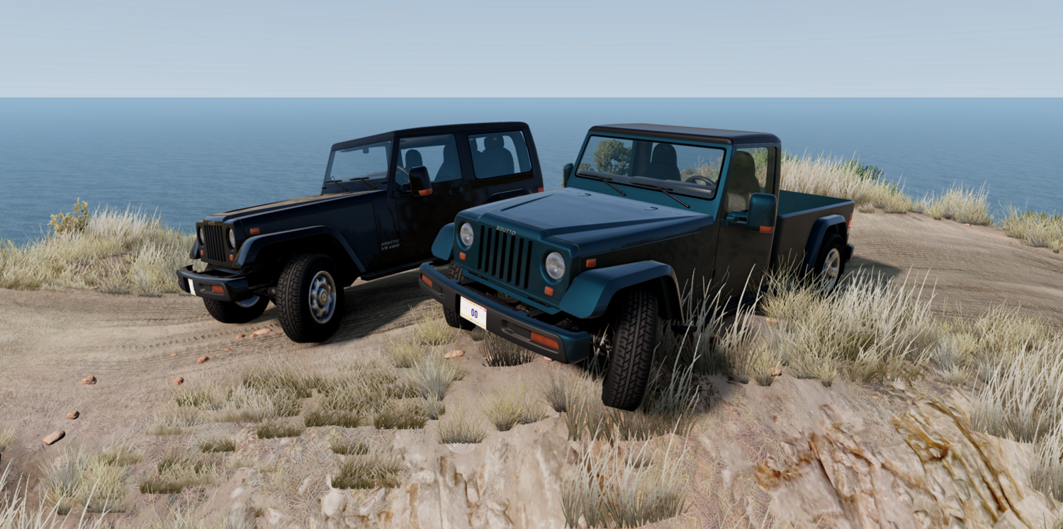 Мод 1984-2013 Brutto Grander & Myrmidon v2/1.3.1 (0.38.x) ДЛЯ BEAMNG.DRIVE