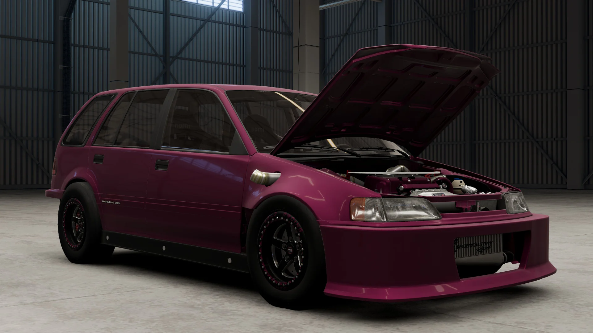 Мод Honda Civic RT4WD v2.0 (0.38.x) ДЛЯ BEAMNG.DRIVE