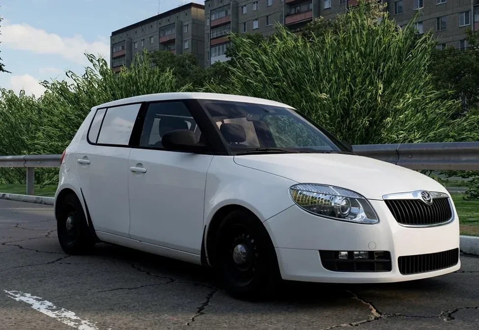 Мод Skoda Fabia II (2006-2009) v1.0 Rework (0.38.x) ДЛЯ BEAMNG.DRIVE