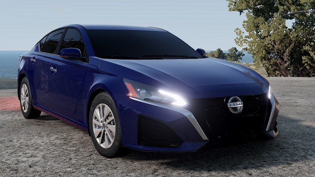 Мод Nissan Altima 2023 v1.0 (0.38.x) ДЛЯ BEAMNG.DRIVE