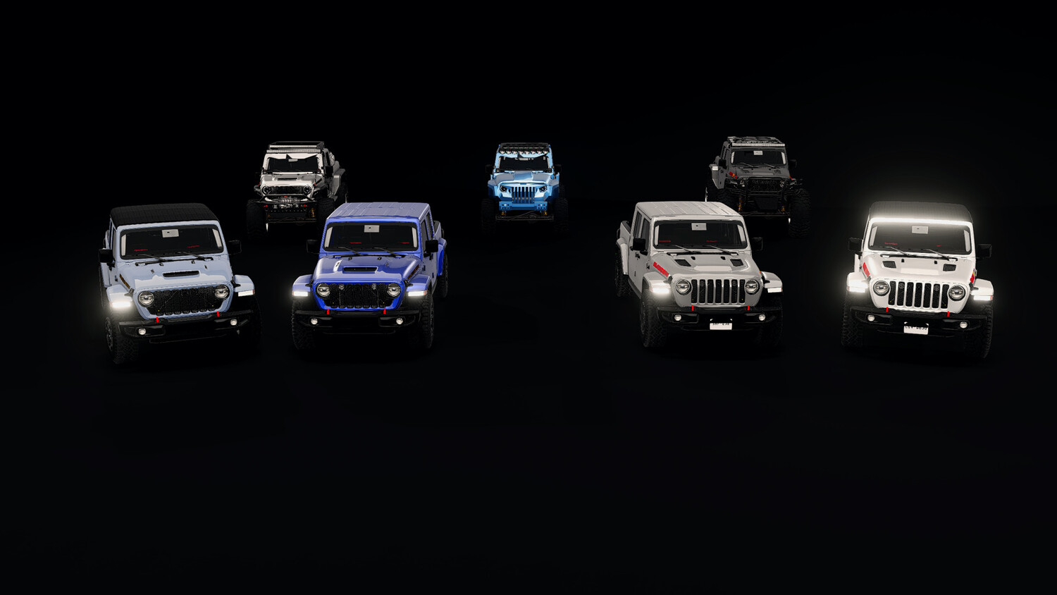 Мод Jeep Gladiator v2.0 (0.38.x) ДЛЯ BEAMNG.DRIVE