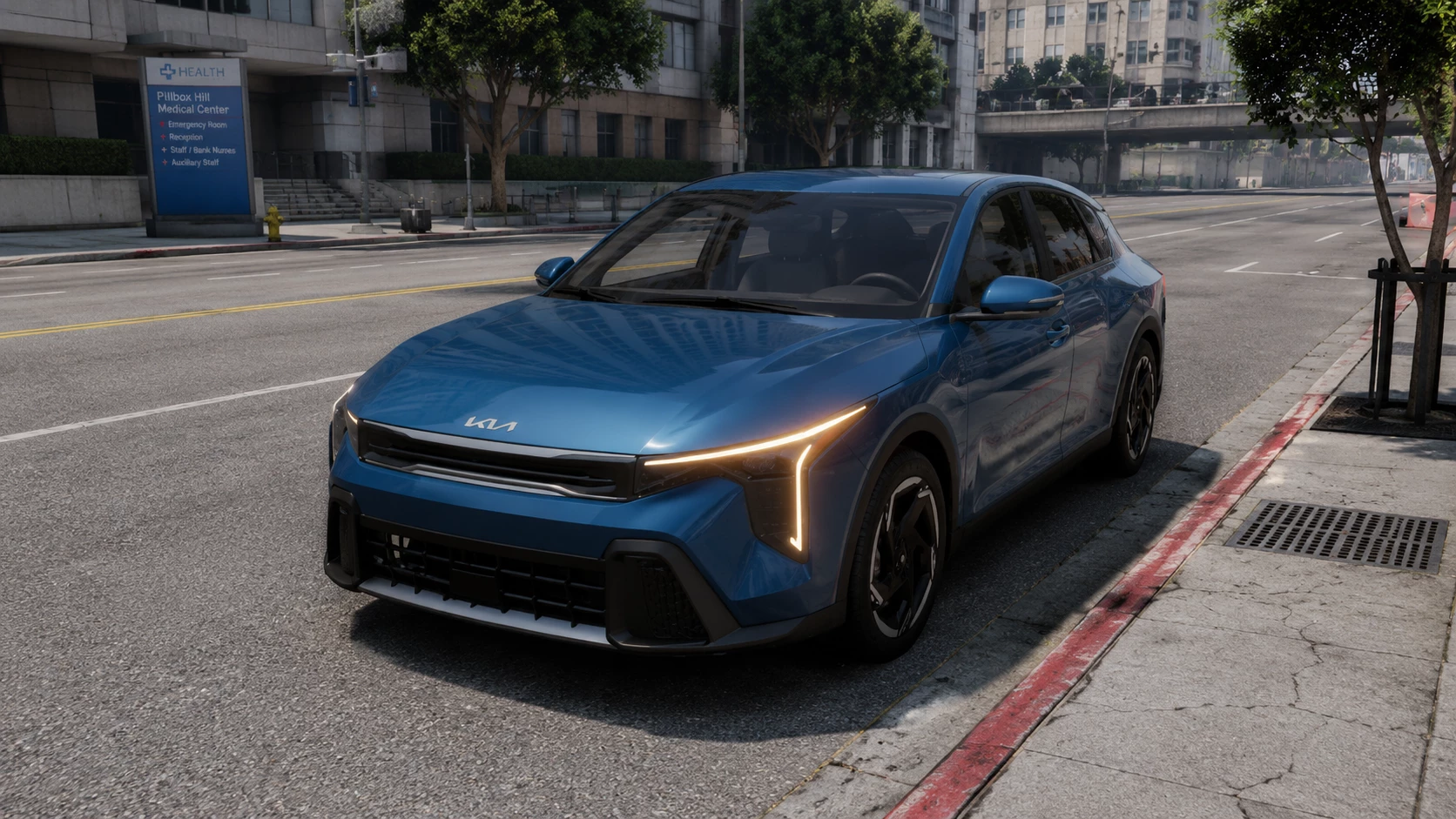 Мод 2025 Kia K4 v1.1 (0.38.x) ДЛЯ BEAMNG.DRIVE