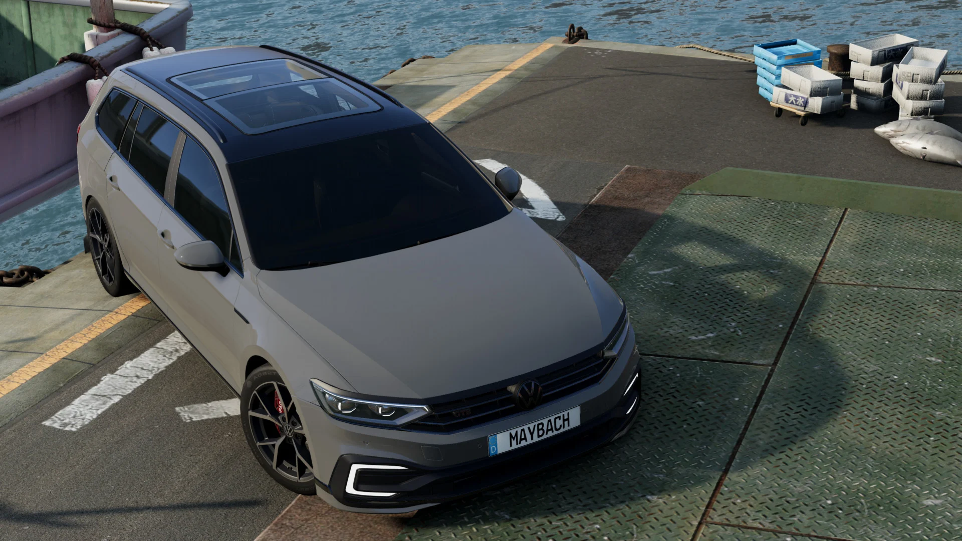 Мод Volkswagen Passat B8 v1.0 (0.38.x) ДЛЯ BEAMNG.DRIVE