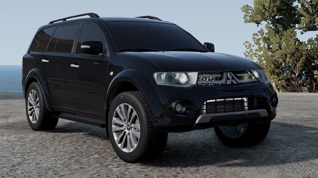 Мод Mitsubishi Pajero Sport 2012 v1.0 (0.38.x) ДЛЯ BEAMNG.DRIVE