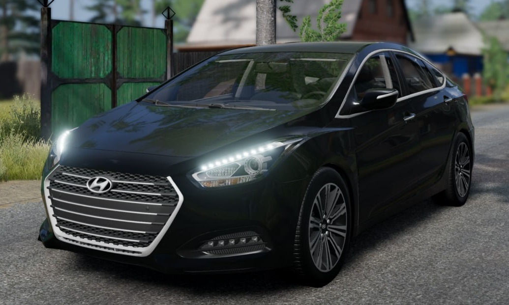 Мод Hyundai i40 VF 2011-2019 v1.2 (0.38.x) ДЛЯ BEAMNG.DRIVE