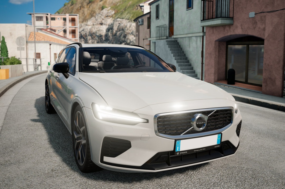 Мод Volvo V60 (II) v1.0 (0.38.x) ДЛЯ BEAMNG.DRIVE