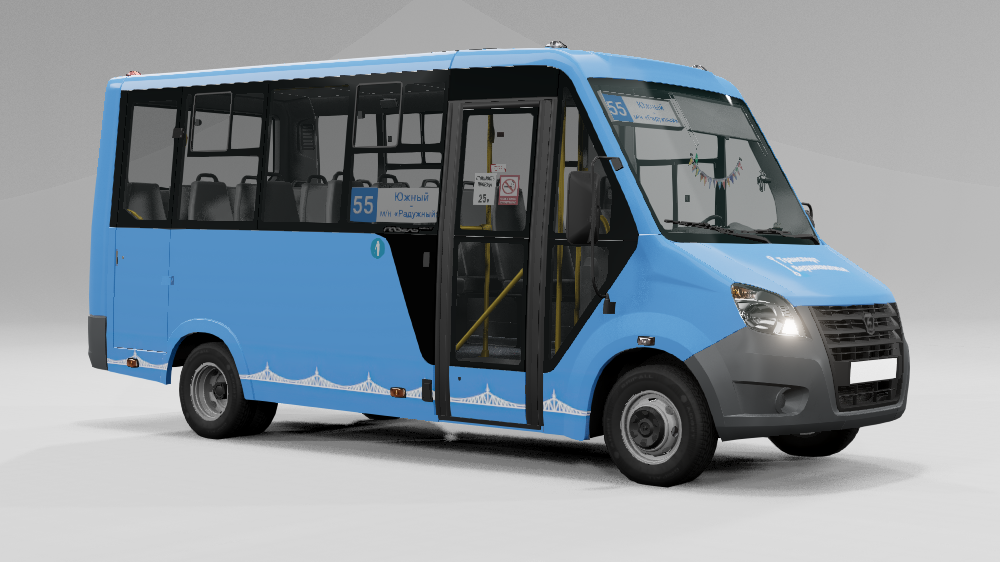 Мод Gazelle Next Citiline v1.0 Rework (0.38.x) ДЛЯ BEAMNG.DRIVE