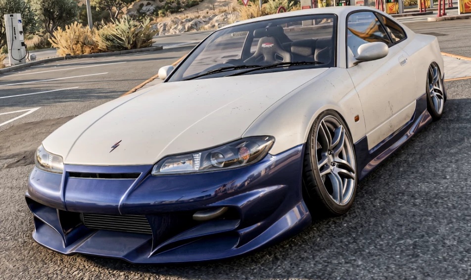 Мод Nissan Silvia S15 v1.7 (0.38.x) ДЛЯ BEAMNG.DRIVE