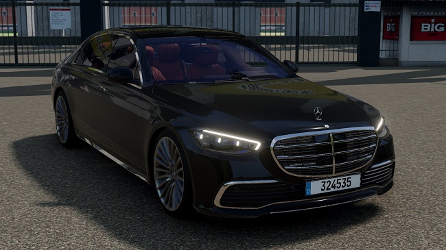 Мод Mercedes-Benz W223 Pullman v1.0 (0.38.x) ДЛЯ BEAMNG.DRIVE